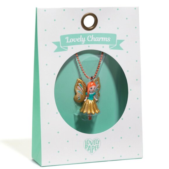 Djeco Lovely Charms Necklace Butterfly New in Box - Picture 4 of 12